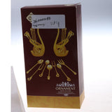 Max Creative Swan Holder Stylish Fruit Food Fork Spoon Holder Base 6 Fork Golden