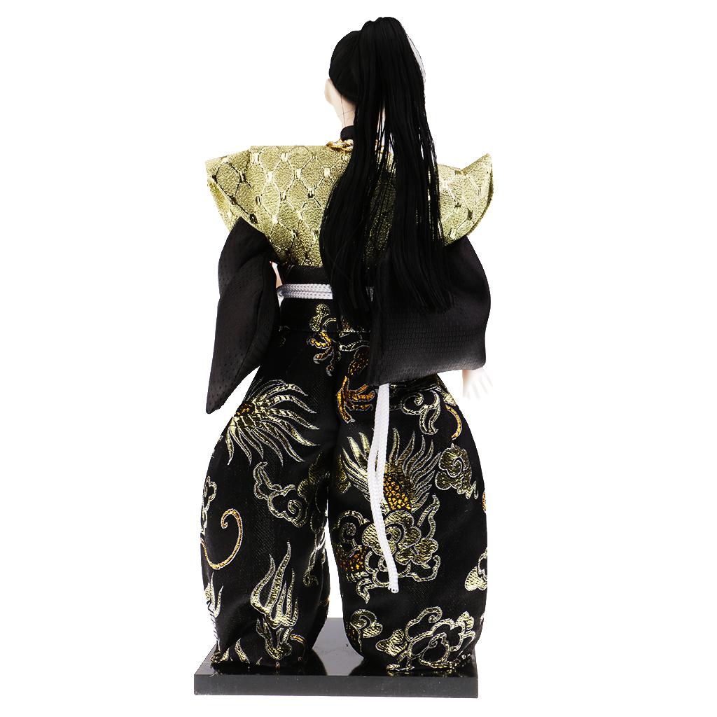 Max Japanese Samurai Doll Arts Crafts humanoid Doll Home office Decor Gift #4