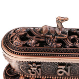 Max Buddhist Incense Burner alloy Home Decor Buddhist Supplies Holder #1