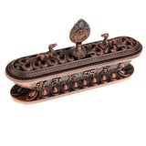 Max Buddhist Incense Burner alloy Home Decor Buddhist Supplies Holder #3