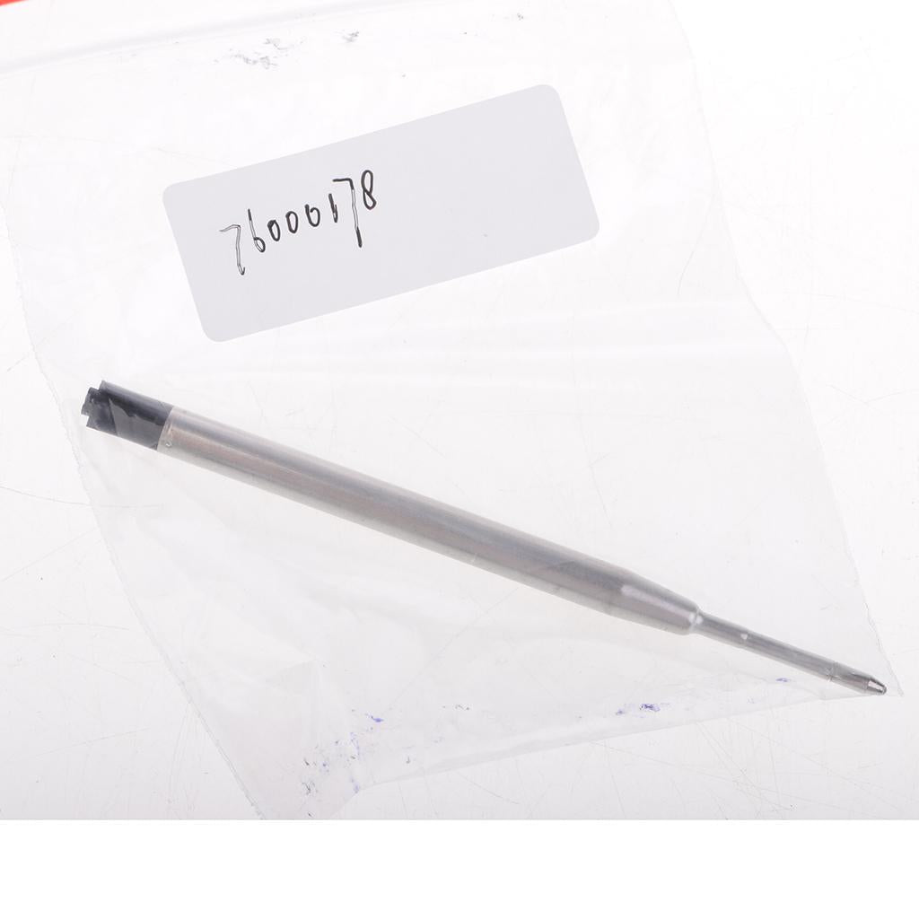 Max 0.7mm Metal Ballpoint Pen Sign Pen Refills Ink Writing Tools - Black