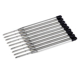 Max 0.7mm Metal Ballpoint Pen Sign Pen Refills Ink Writing Tools - Black