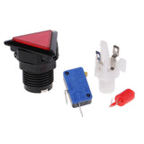 Max Triangle Arcade Machine Game Button with led lamp illuminated Red