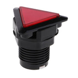 Max Triangle Arcade Machine Game Button with led lamp illuminated Red