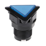 Max Triangle Arcade Machine Game Button with led lamp illuminated Blue