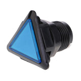 Max Triangle Arcade Machine Game Button with led lamp illuminated Blue