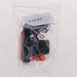 Max Rectangle Arcade Machine Game Button with Led Illuminated Push Button -Red