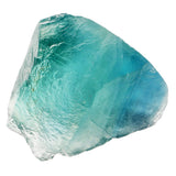 Max Natural Blue Green Fluorite Perforated with Irregular Desk Ornament 30-45mm