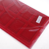 Max 8 Grid Velvet Frame Series Display Tray Coin Case for PCGS NGC Display -Red