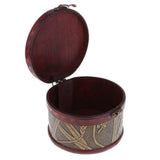 Max 2PCS Vintage Wood Jewelry Box Necklace Bracelet Gift Storage Organizer Case
