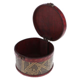 Max 2PCS Vintage Wood Jewelry Box Necklace Bracelet Gift Storage Organizer Case