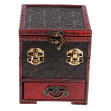 Max Retro Metal Lock Jewelry Treasure Chest Jewelry Storage box 14x12cm