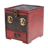 Max Retro Metal Lock Jewelry Treasure Chest Jewelry Storage box 14x12cm