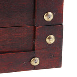 Max Russian Retro Vintage Style Wooden Jewelry Box Necklace Storage Box Case