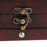 Max Russian Retro Vintage Style Wooden Jewelry Box Necklace Storage Box Case