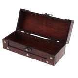 Max Russian Retro Vintage Style Wooden Jewelry Box Necklace Storage Box Case