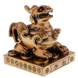 Max Pi Xiu Feng Shui Figurine to Attract Wealth Home Decor bronze