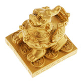 Max Pi Xiu Feng Shui Figurine to Attract Wealth Home Decor Gold