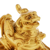 Max Pi Xiu Feng Shui Figurine to Attract Wealth Home Decor Gold