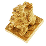 Max Pi Xiu Feng Shui Figurine to Attract Wealth Home Decor Gold