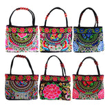 Max Embroidery Travel Shoulder Bag Double Faced Flower Handmade Women Bags #1