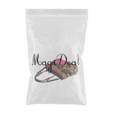 Max Embroidery Travel Shoulder Bag Double Faced Flower Handmade Women Bags #2