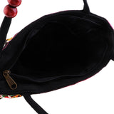 Max Embroidery Travel Shoulder Bag Double Faced Flower Handmade Women Bags #2