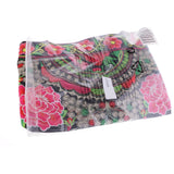 Max Embroidery Travel Shoulder Bag Double Faced Flower Handmade Women Bags #3