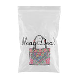 Max Embroidery Travel Shoulder Bag Double Faced Flower Handmade Women Bags #5
