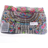 Max Embroidery Travel Shoulder Bag Double Faced Flower Handmade Women Bags #6