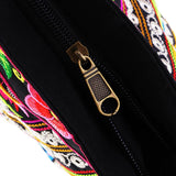 Max Embroidery Travel Shoulder Bag Double Faced Flower Handmade Women Bags #6