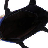 Max Handmade Peacock Embroidery Ethnic Travel Shoulder Bag Women Bags -Dark Blue