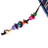 Max Handmade Peacock Embroidery Ethnic Travel Shoulder Bag Women Bags -Dark Blue