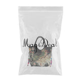 Max Handmade Peacock Embroidery Ethnic Travel Shoulder Bag Women Bags Black