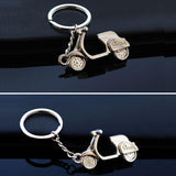Maxbell 3D Creative Motorcycle Shaped Metal Keychain Souvenir Keyring Chains Gifts