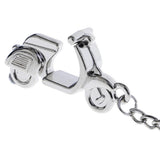 Maxbell 3D Creative Motorcycle Shaped Metal Keychain Souvenir Keyring Chains Gifts
