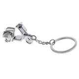 Maxbell 3D Creative Motorcycle Shaped Metal Keychain Souvenir Keyring Chains Gifts