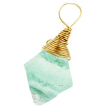 Max Green Fluorite Pendant Necklace Natural Stone Jewelry Necklace Gift #1