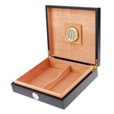 Maxbell Spanish Cedar Cigar Humidor W/ Humidifier Hygrometer Cigar Box Black