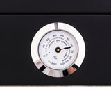 Maxbell Spanish Cedar Cigar Humidor W/ Humidifier Hygrometer Cigar Box Black