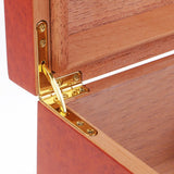 Maxbell Spanish Cedar Cigar Humidor With Humidifier Hygrometer Cigar Box Brown