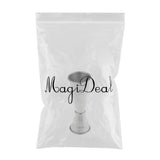 Max 30/60ml Stainless Steel Bar Measuring Cup Double Shot Cocktail Jigger A