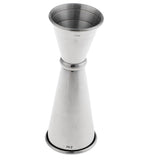 Max 30/60ml Stainless Steel Bar Measuring Cup Double Shot Cocktail Jigger A