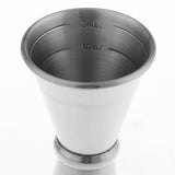 Max 30/60ml Stainless Steel Bar Measuring Cup Double Shot Cocktail Jigger A