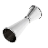 Max 30/60ml Stainless Steel Bar Measuring Cup Double Shot Cocktail Jigger A