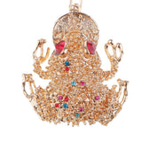 Max Riches Money Toad Coin Frog Keychain Rhinestone Keyring Creative  #1