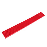 Max Rubber Bar Service Mat Water Proof PVC Mat Kitchen Coaster Red 8 x 58cm