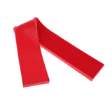 Max Rubber Bar Service Mat Water Proof PVC Mat Kitchen Coaster Red 8 x 58cm