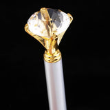 Max Rhinestone Ballpoint Pen High-end Metal Pen Ballpoint Pen  Sliver