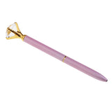 Max Rhinestone Ballpoint Pen High-end Metal Pen Ballpoint Pen  Pink